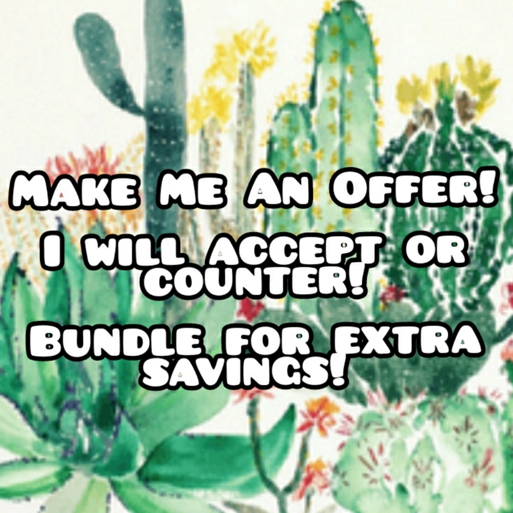 MAKE ME AN OFFER! WILLING TO NEGOTIATE!